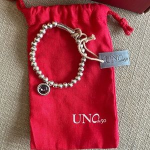 Uno de 50 silver bracelet